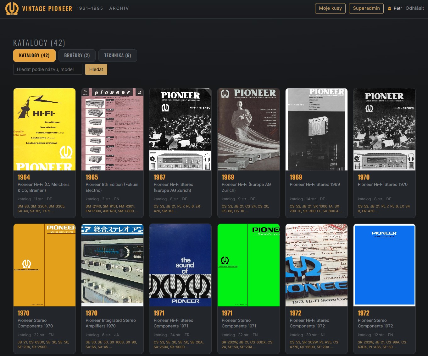 Preview: browsing a catalog